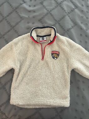Florida Panthers Girls Zipper Fleece Size 4T
